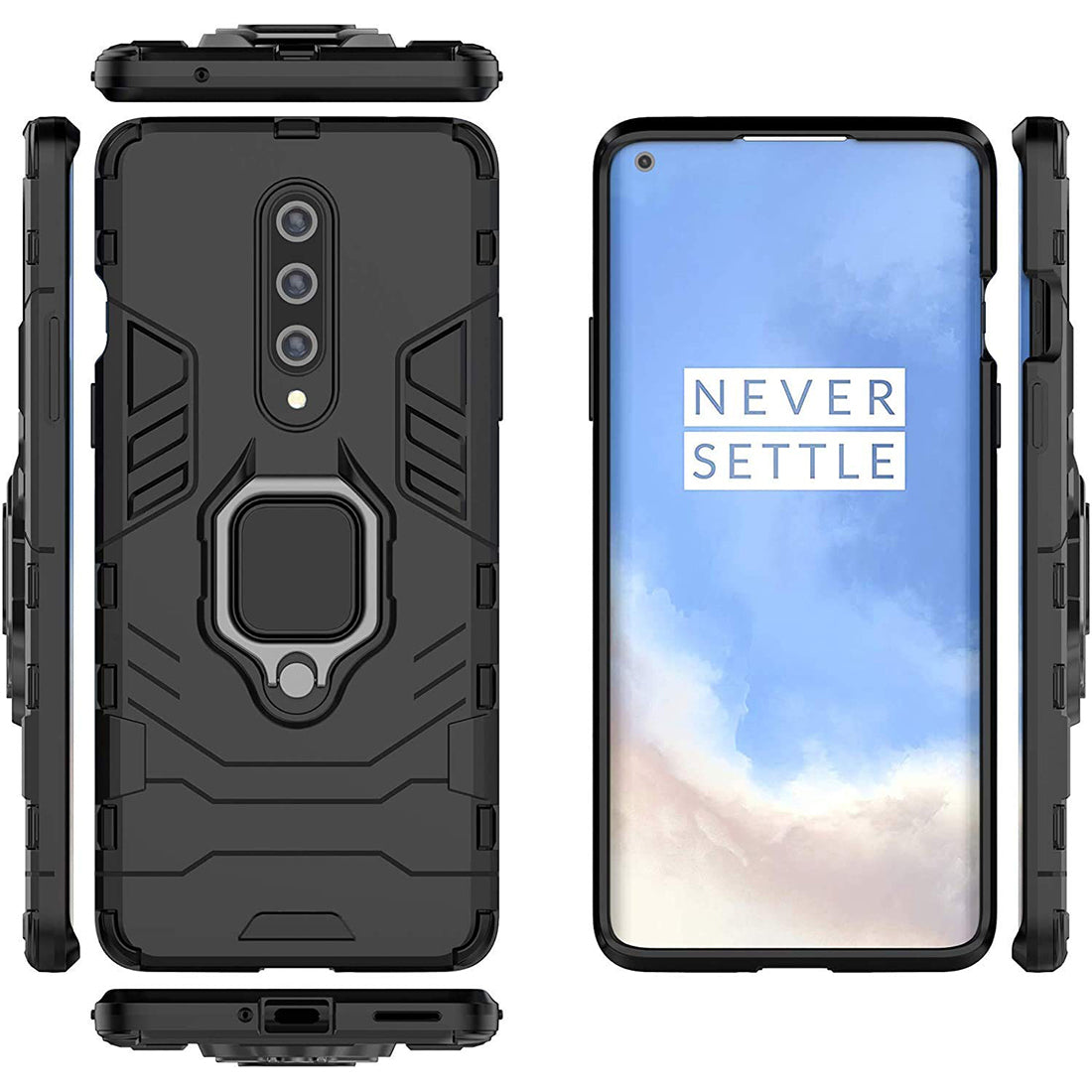 Hybrid Rugged Armor Kickstand Case for OnePlus 8