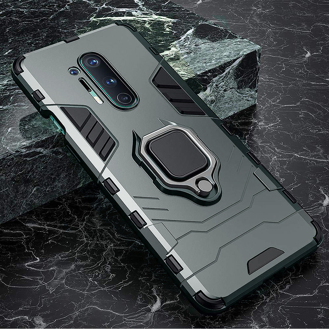 Hybrid Rugged Armor Kickstand Case for OnePlus 8 Pro