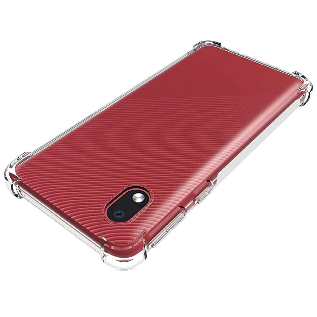 Hybrid Clear Case for Samsung Galaxy M01 Core / A01 Core