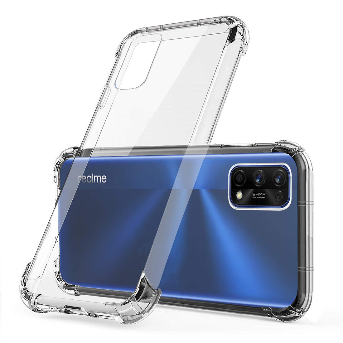 Hybrid Clear Case for Realme 7 Pro
