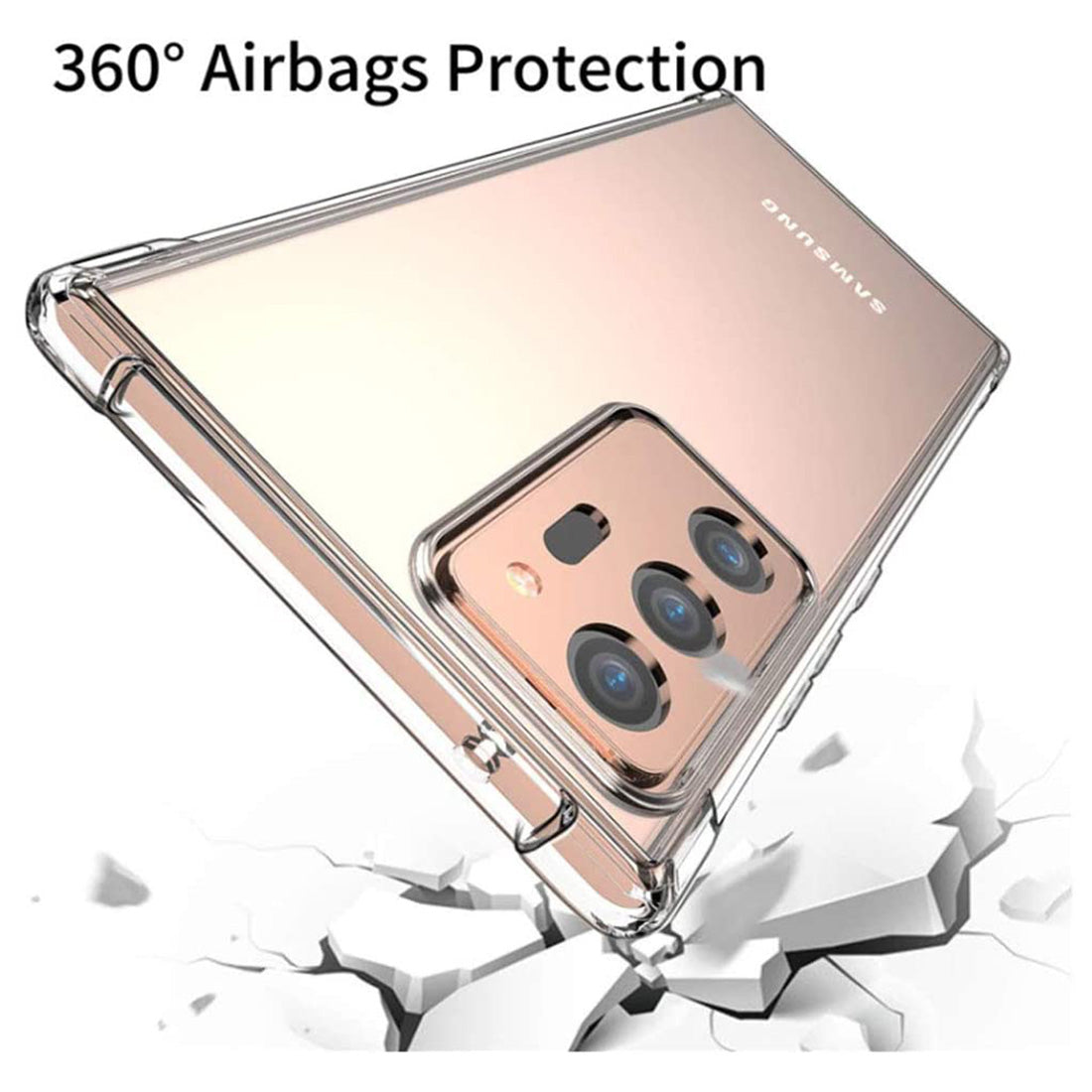 Hybrid Clear Case for Samsung Galaxy Note 20 Ultra 4G