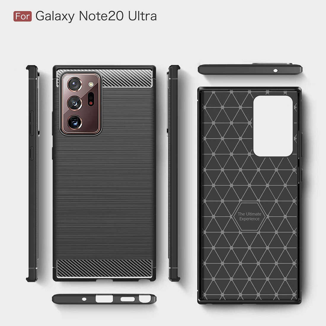 Carbon Fiber Case for Samsung Galaxy Note 20 Ultra 4G