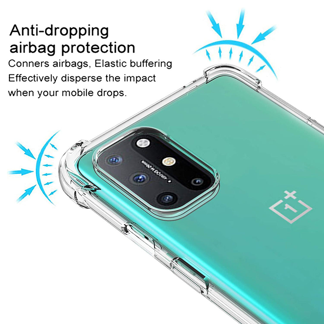Hybrid Clear Case for OnePlus 8T