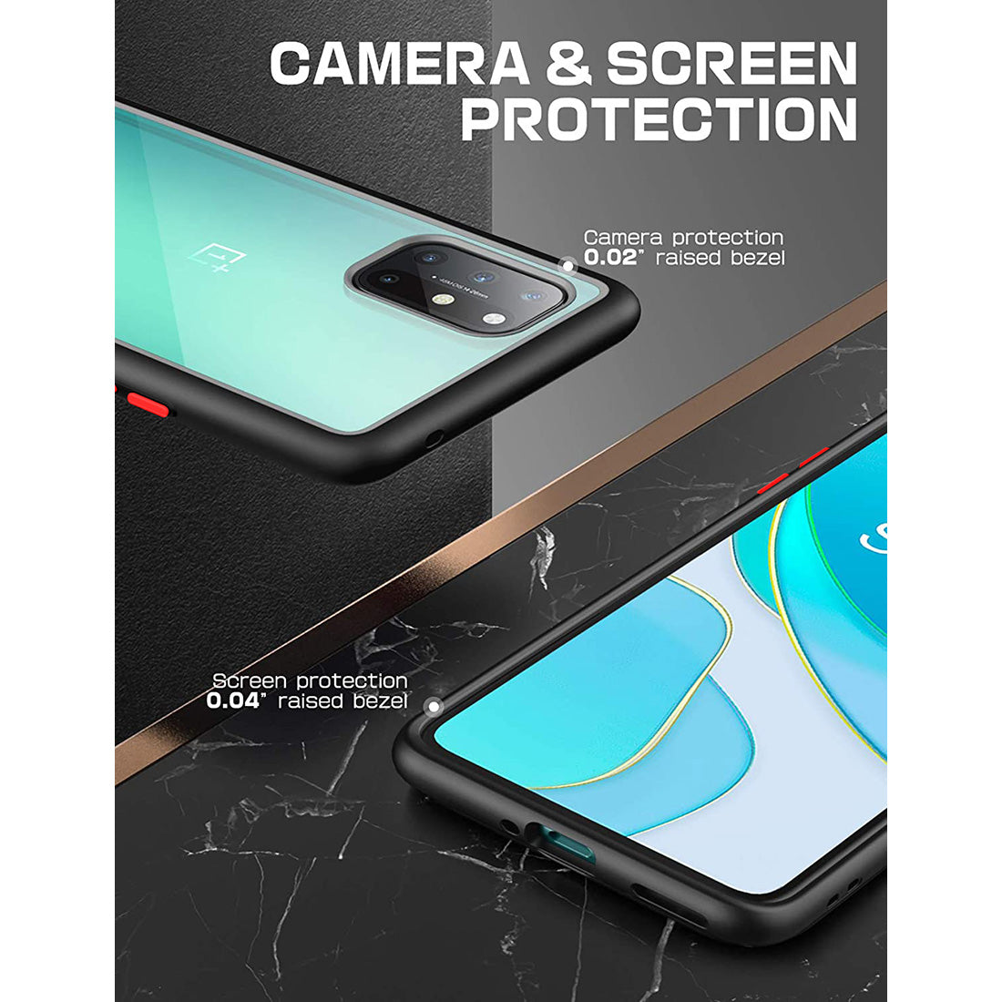 Smoke Back Case Cover for OnePlus 8T