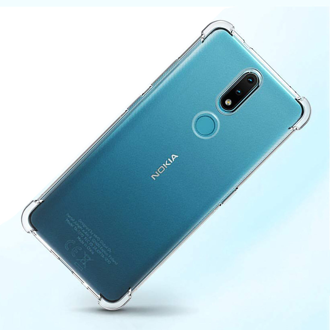 Hybrid Clear Case for Nokia 2.4
