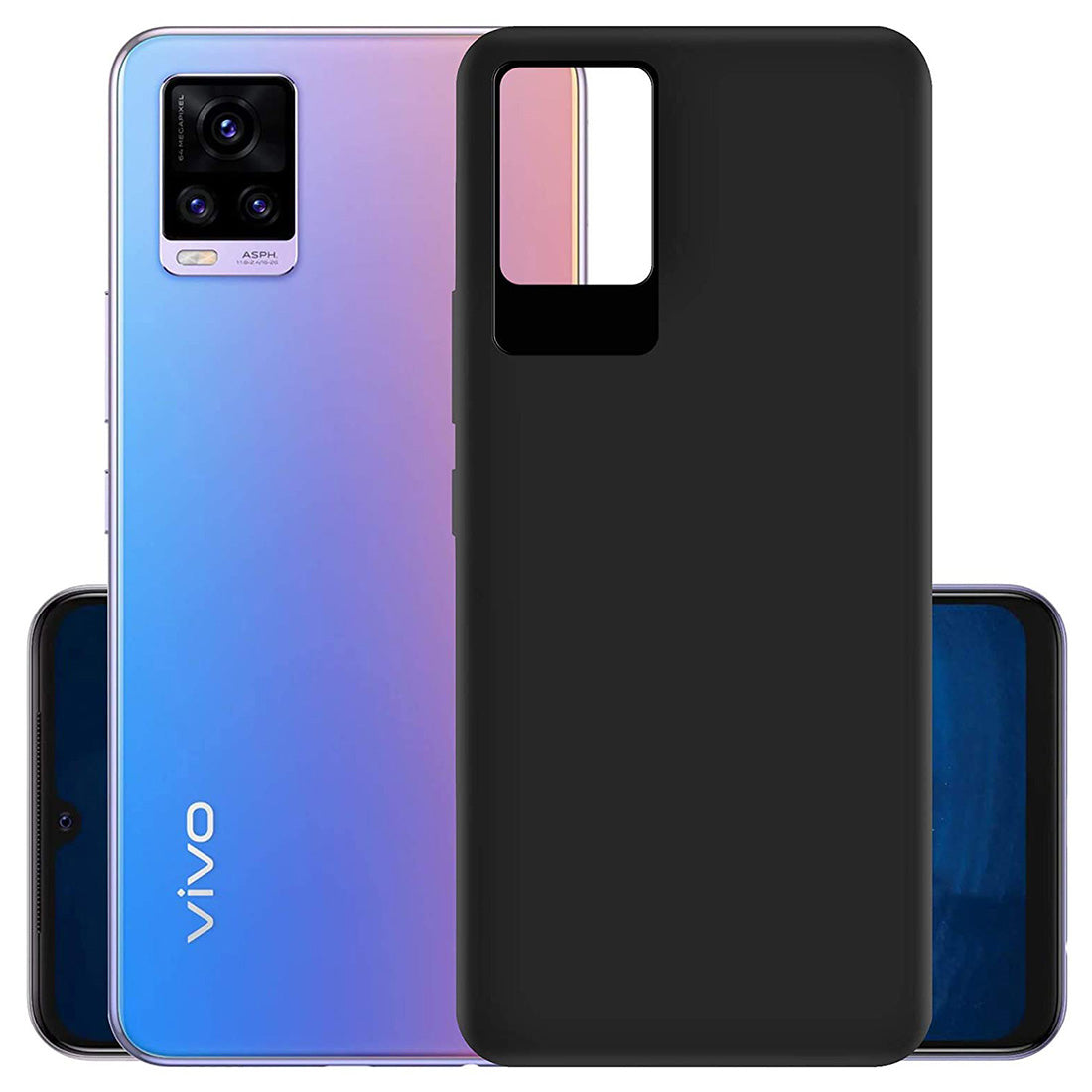 Matte Finish TPU Back Cover for Vivo V20
