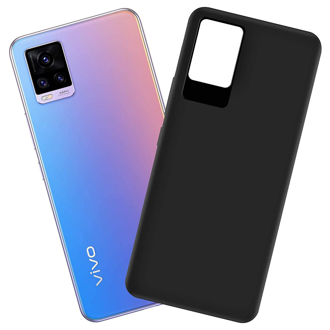 Matte Finish TPU Back Cover for Vivo V20