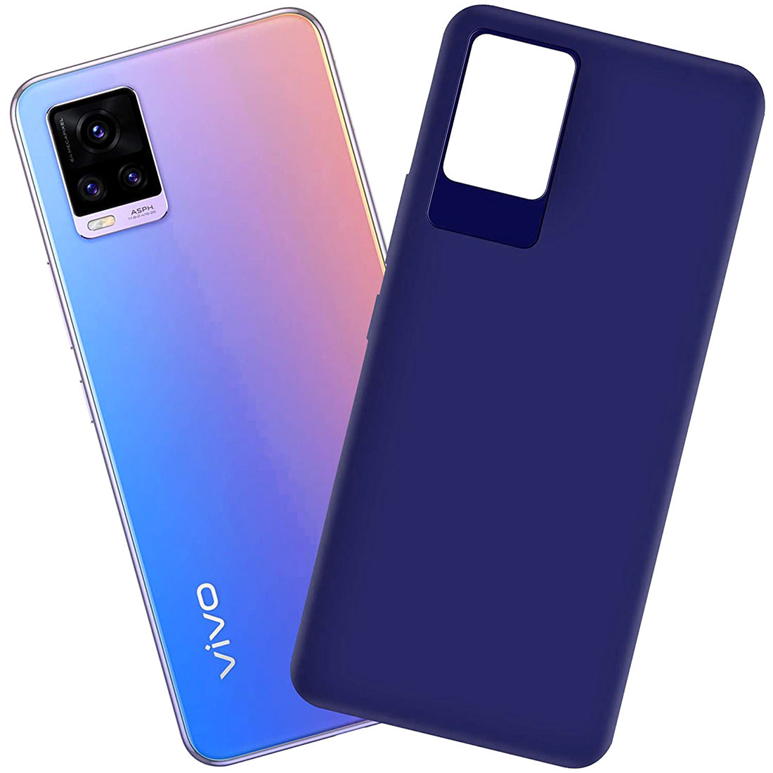 Matte Finish TPU Back Cover for Vivo V20