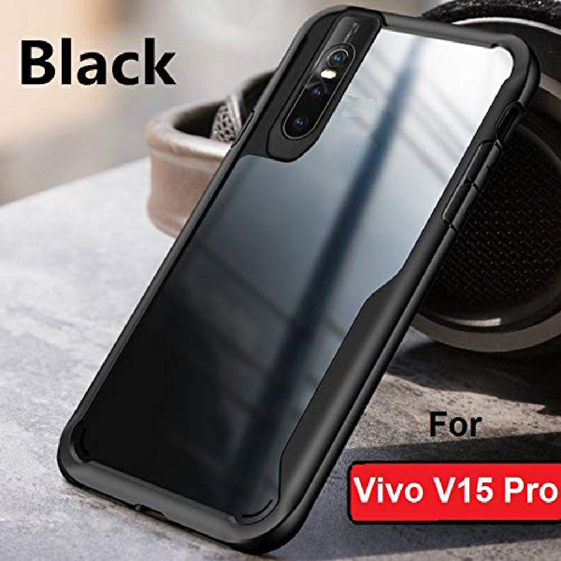 Shockproof Hybrid Cover for Vivo V15 Pro