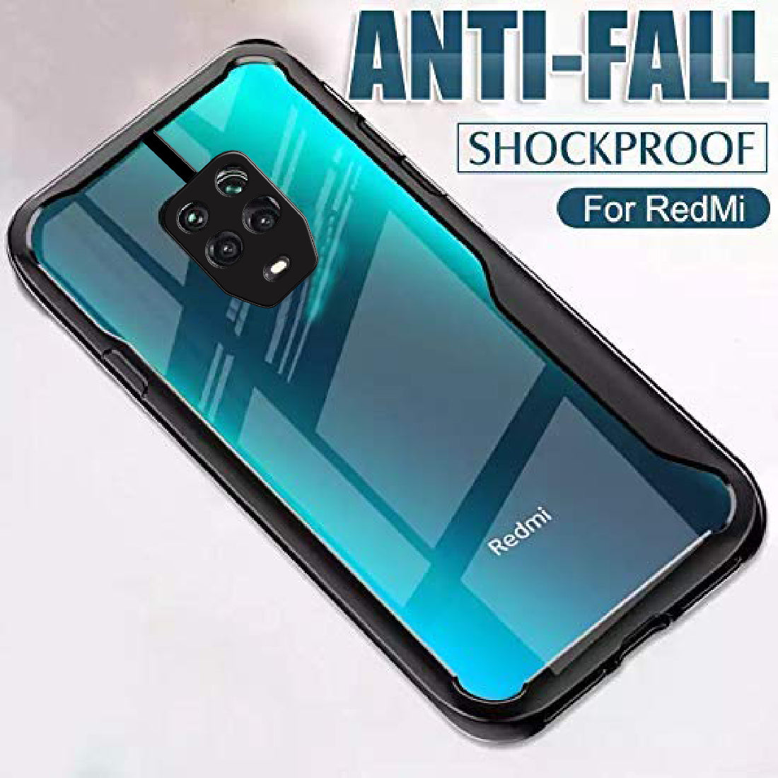 Shockproof Hybrid Cover for Mi Redmi Note 9 Pro / Redmi Note 9 Pro Max