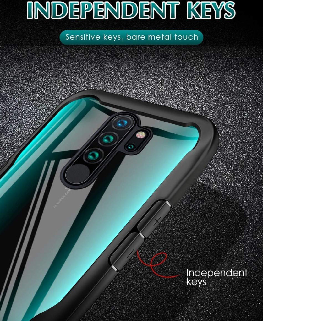 Shockproof Hybrid Cover for Mi Redmi Note 8 Pro