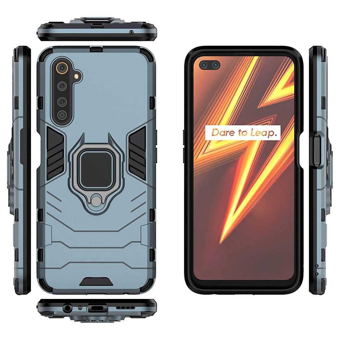 Hybrid Rugged Armor Kickstand Case for OnePlus Nord