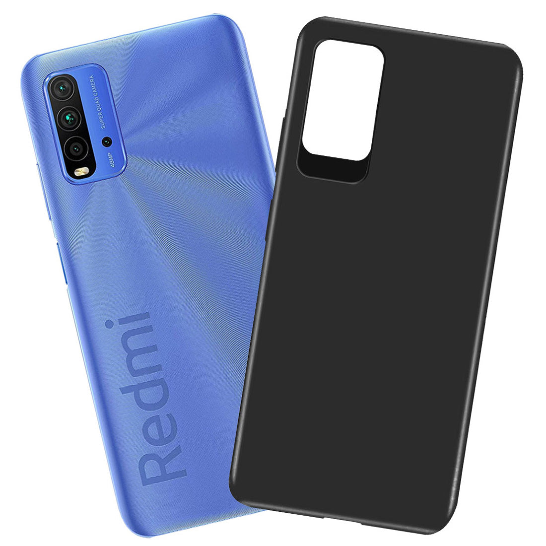 Matte Finish TPU Back Cover for Mi Redmi 9 Power / Poco M3