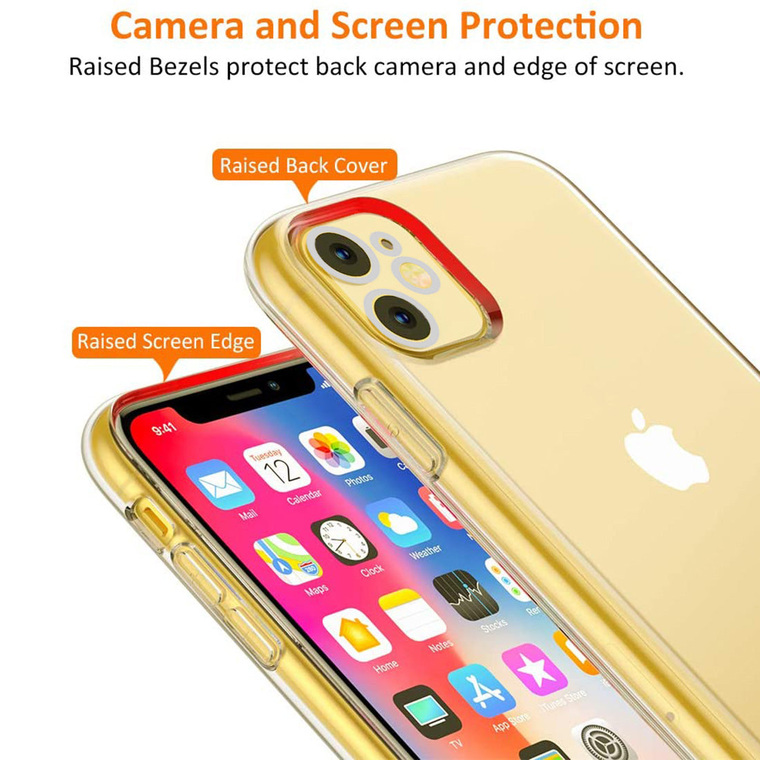 Super Clear Back Case Cover for Apple iPhone 11