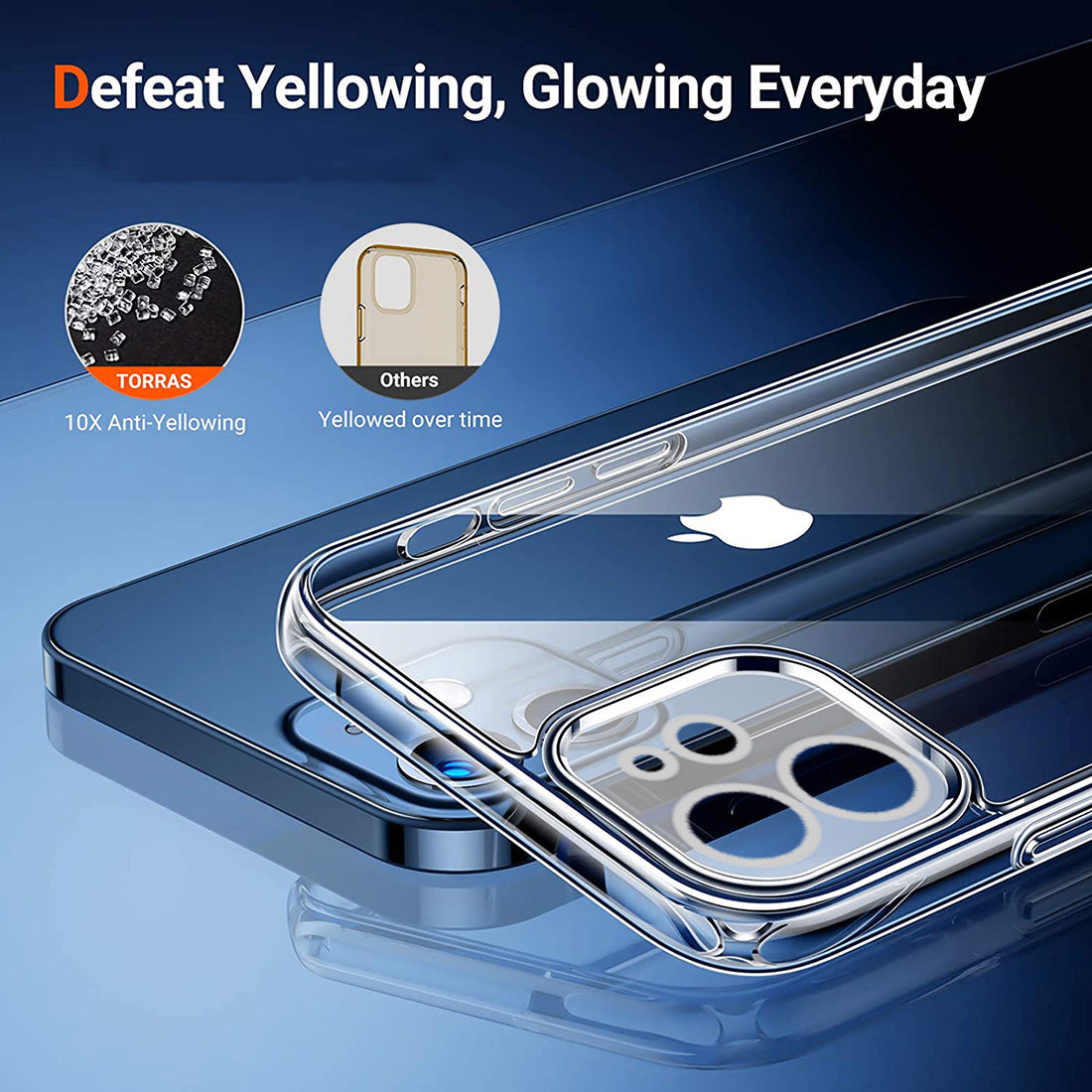 Super Clear Back Case Cover for Apple iPhone 12 Mini
