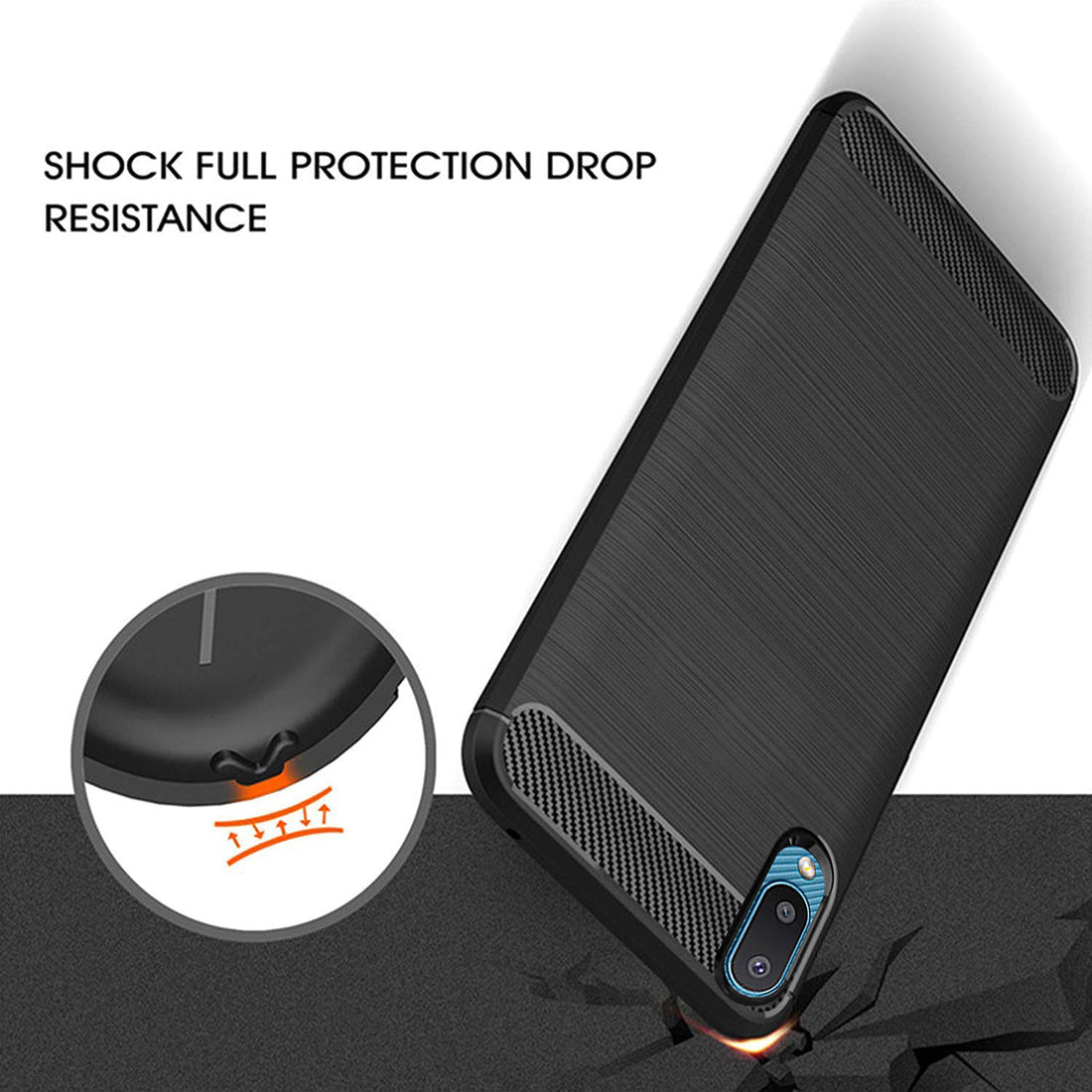 Carbon Fiber Case for Samsung Galaxy A02 / M02