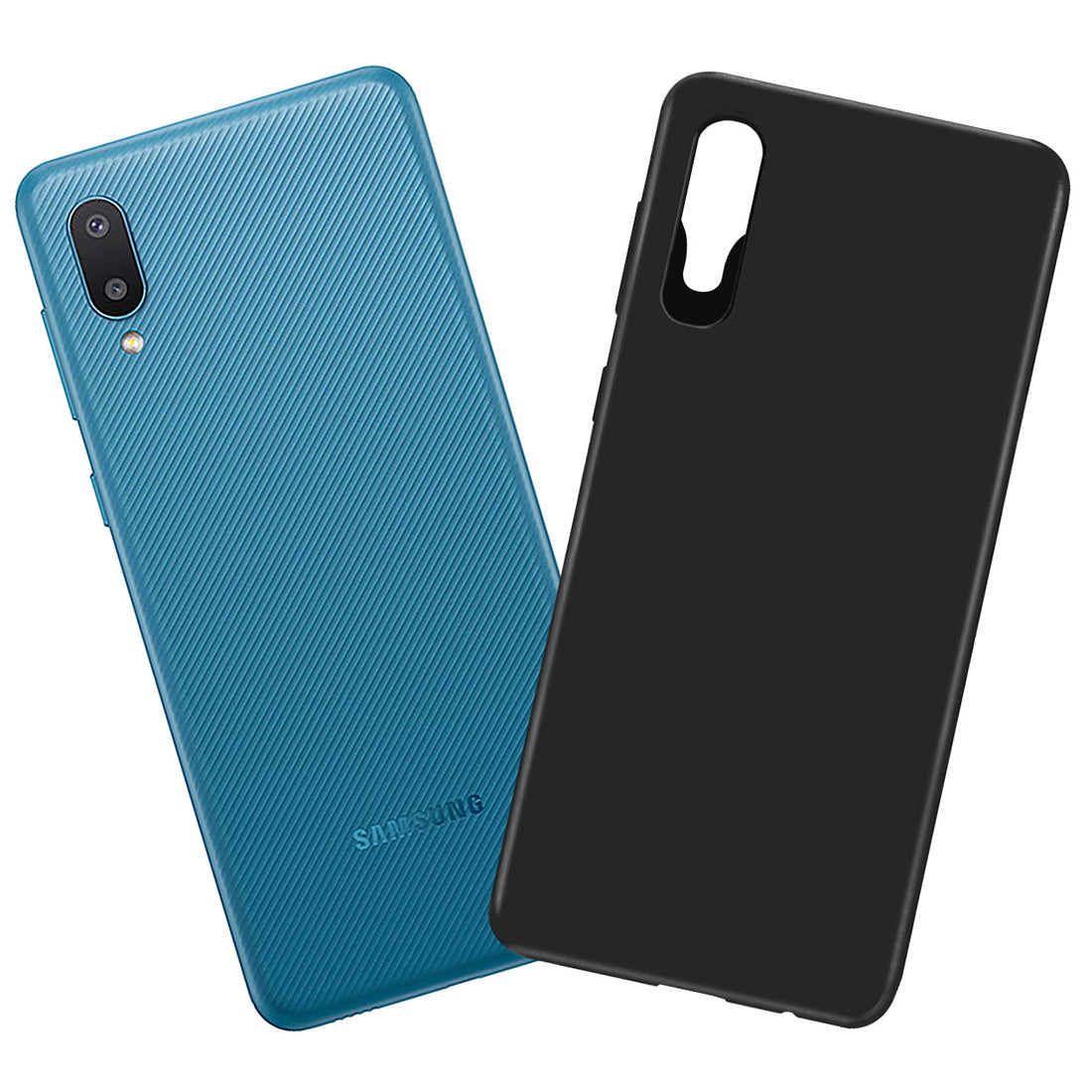 Matte Finish TPU Back Cover for Samsung Galaxy A02 / M02