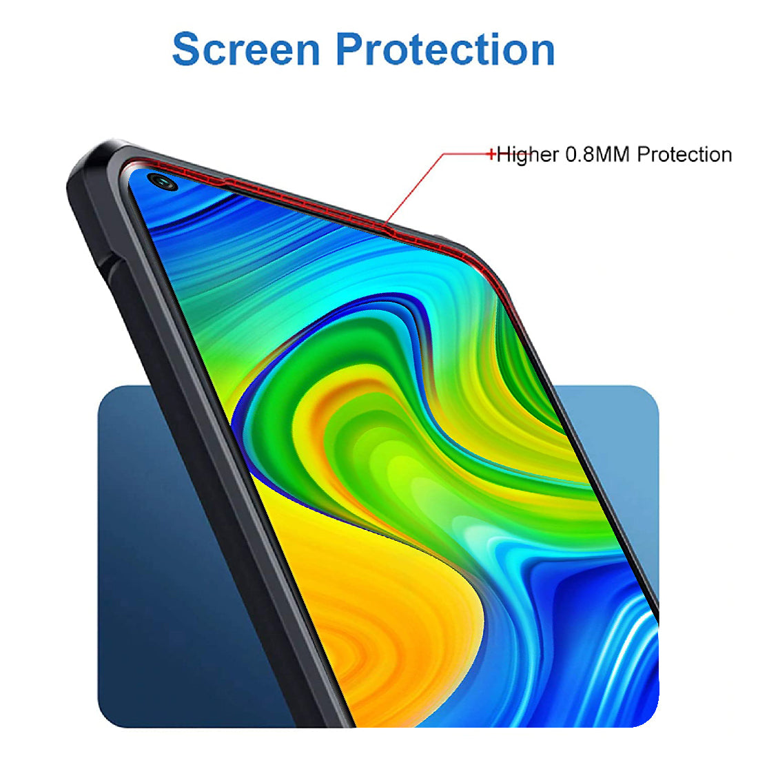 Shockproof Hybrid Cover for Mi Redmi Note 9