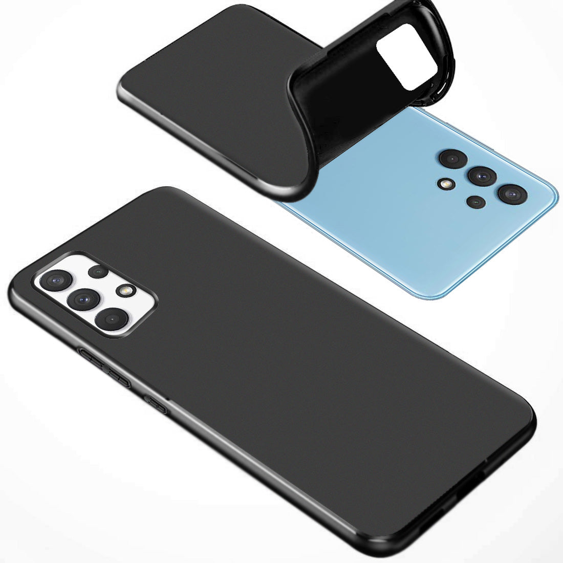 Matte Finish TPU Back Cover for Samsung Galaxy A32 4G