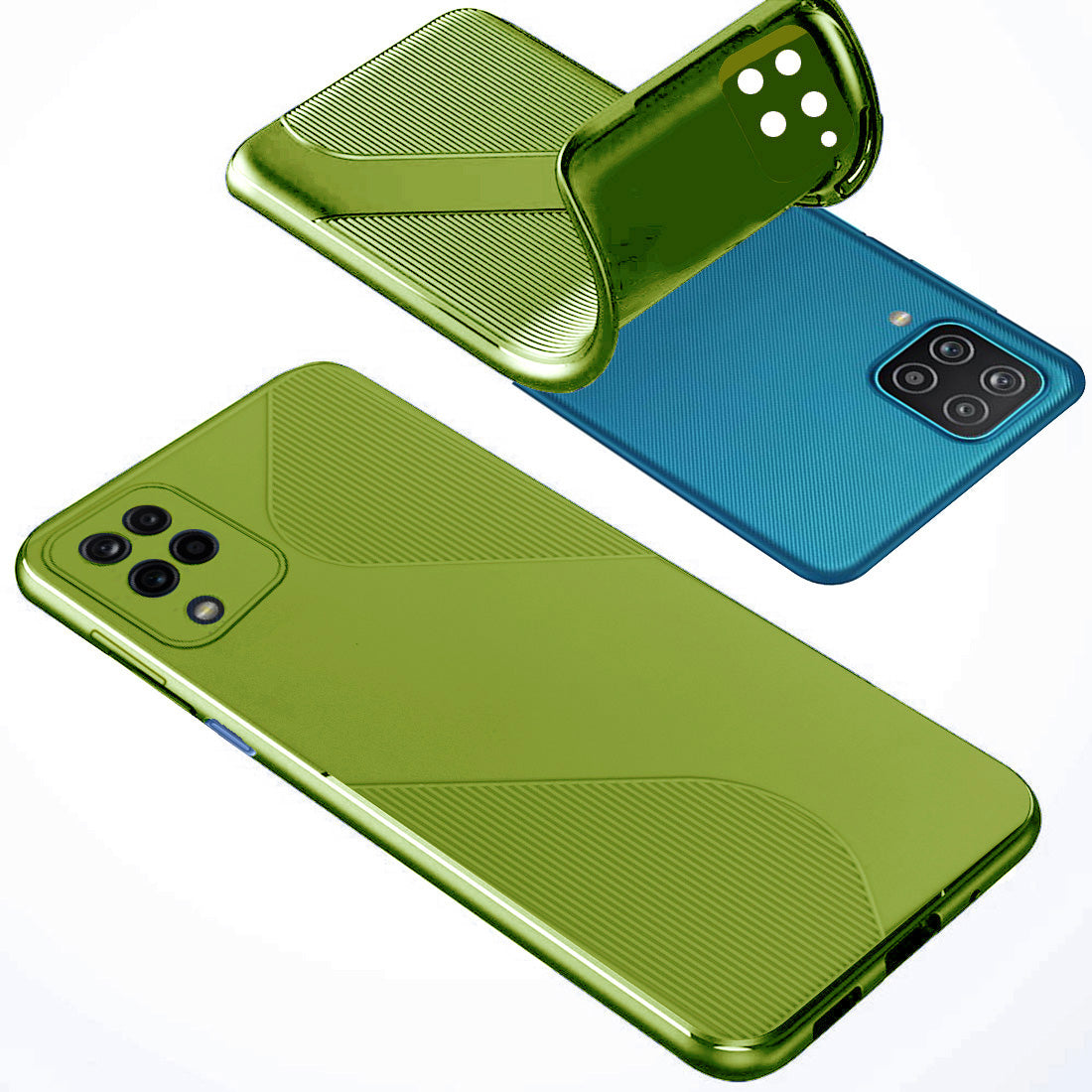 S-Style Matte TPU Back Cover for Samsung Galaxy A12