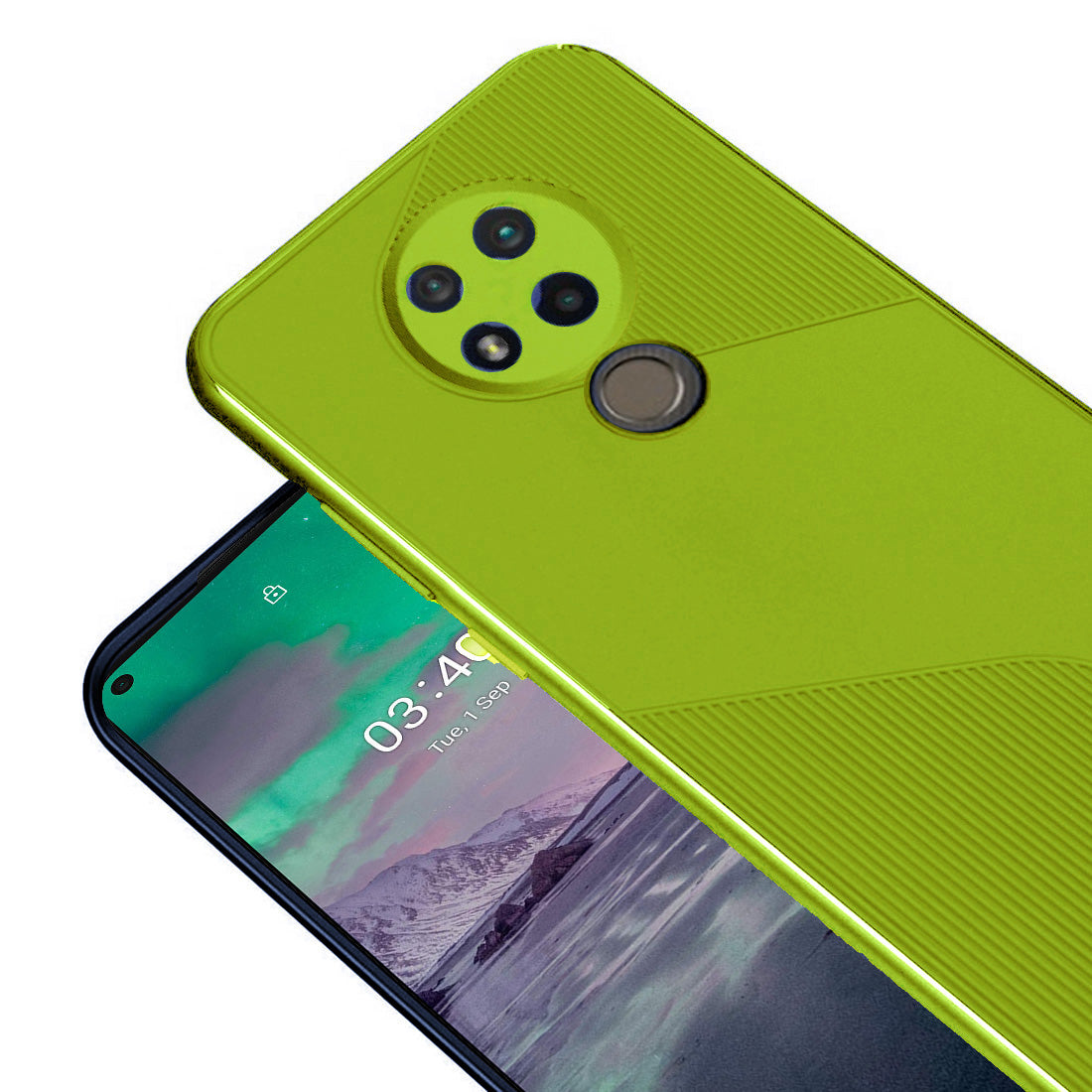S-Style Matte TPU Back Cover for Nokia 3.4