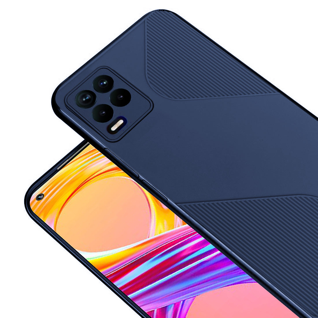 S-Style Matte TPU Back Cover for Realme 8 / Realme 8 Pro