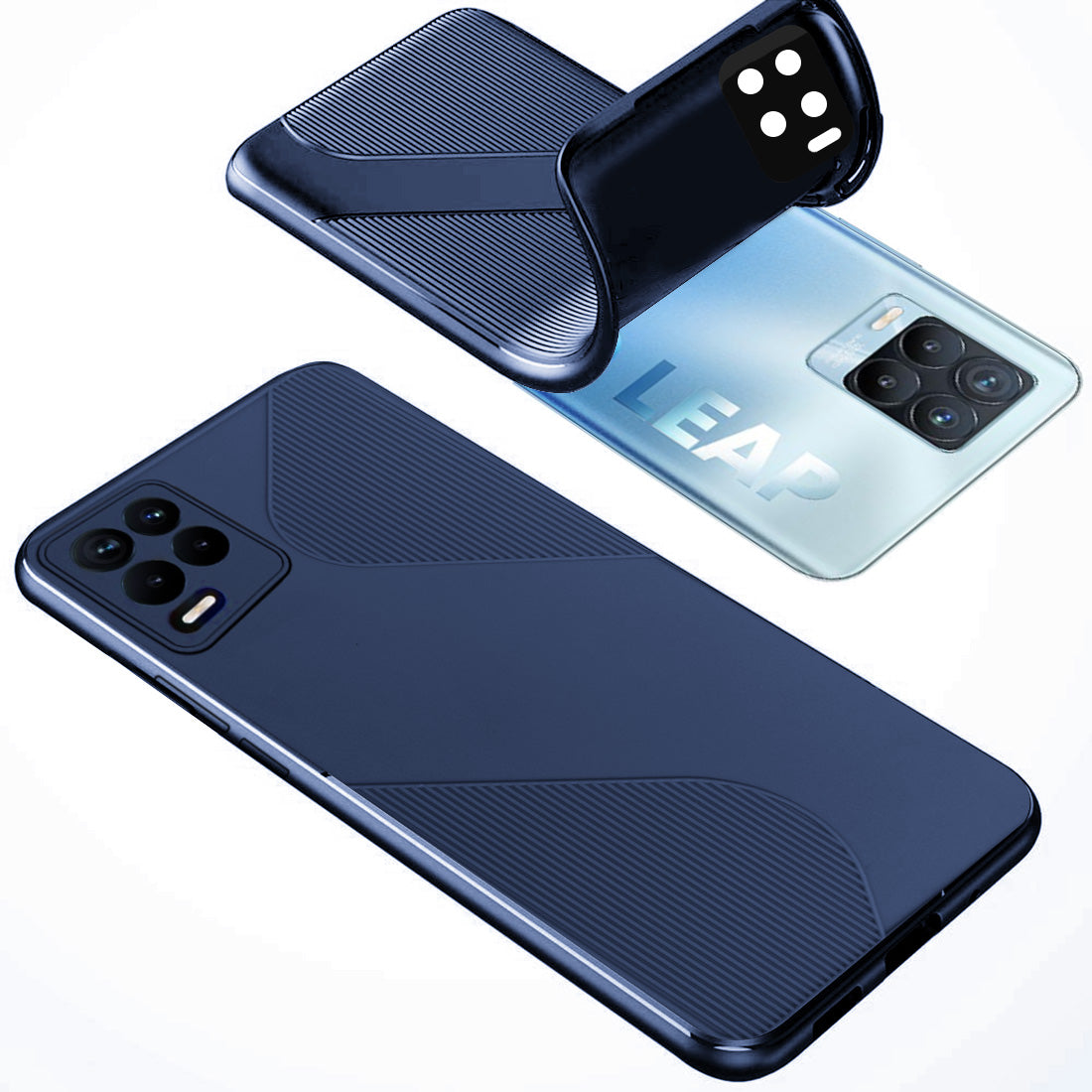 S-Style Matte TPU Back Cover for Realme 8 / Realme 8 Pro