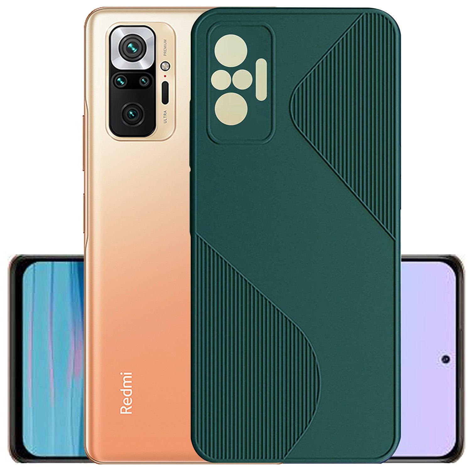 S-Style Matte TPU Back Cover for Mi Redmi Note 10 Pro / Note 10 Pro Max