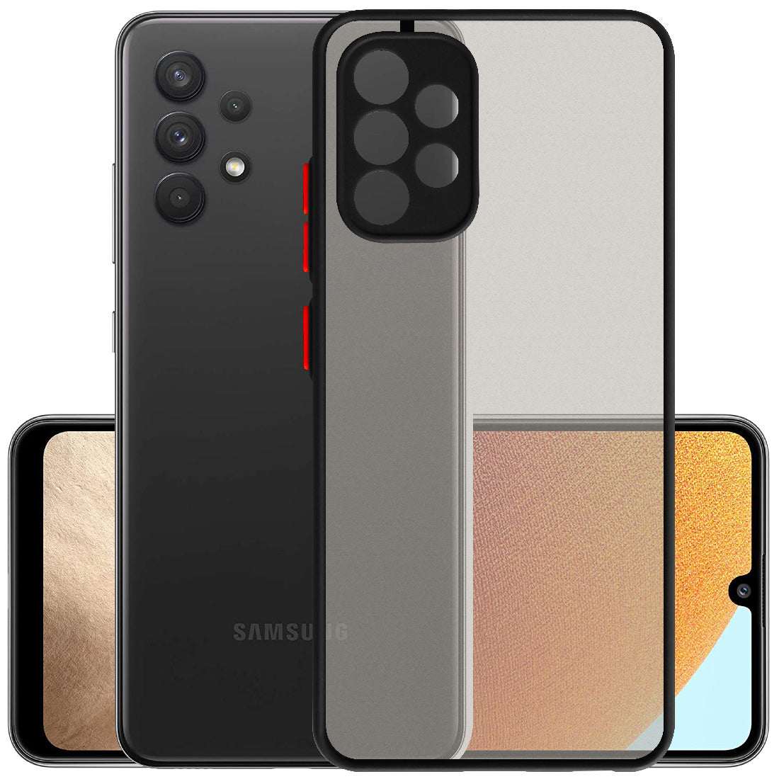 Smoke Back Case Cover for Samsung Galaxy A32 4G