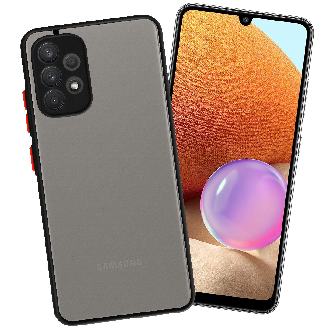 Smoke Back Case Cover for Samsung Galaxy A32 4G