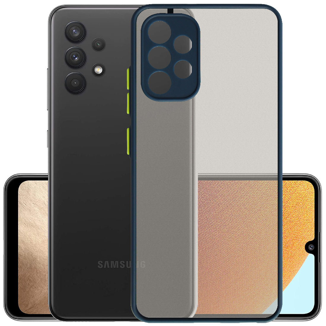 Smoke Back Case Cover for Samsung Galaxy A32 4G