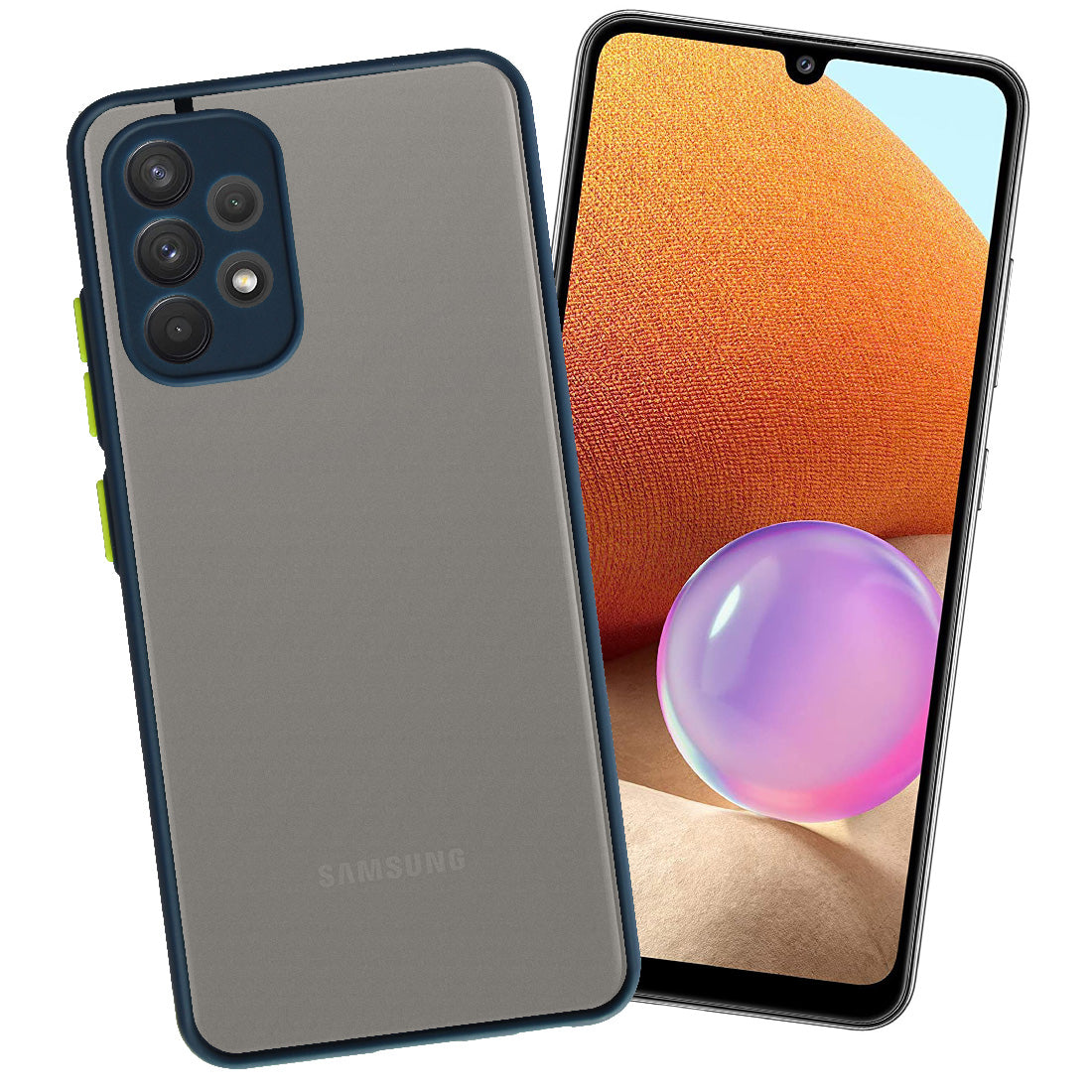 Smoke Back Case Cover for Samsung Galaxy A32 4G