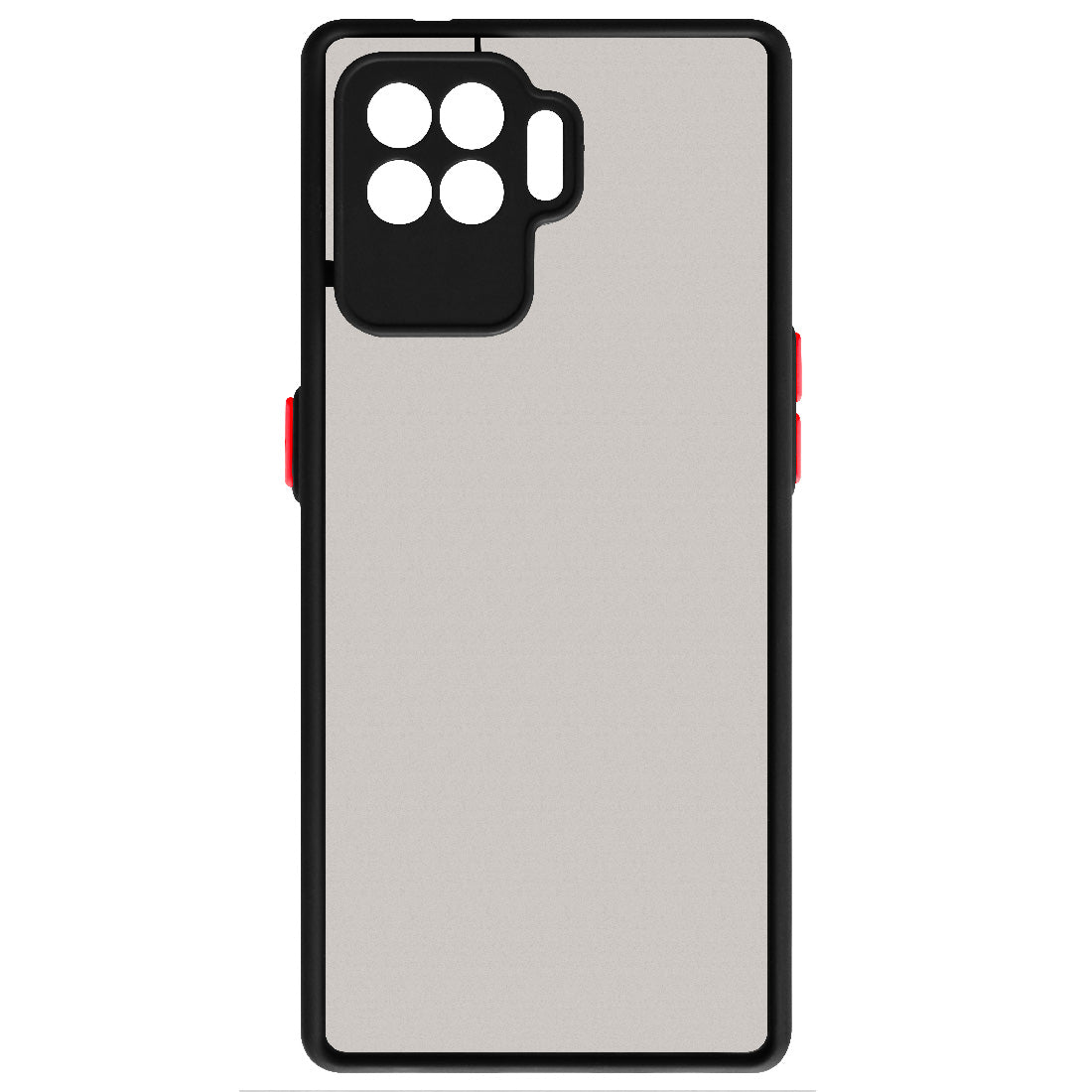Smoke Back Case Cover for Oppo F19 Pro