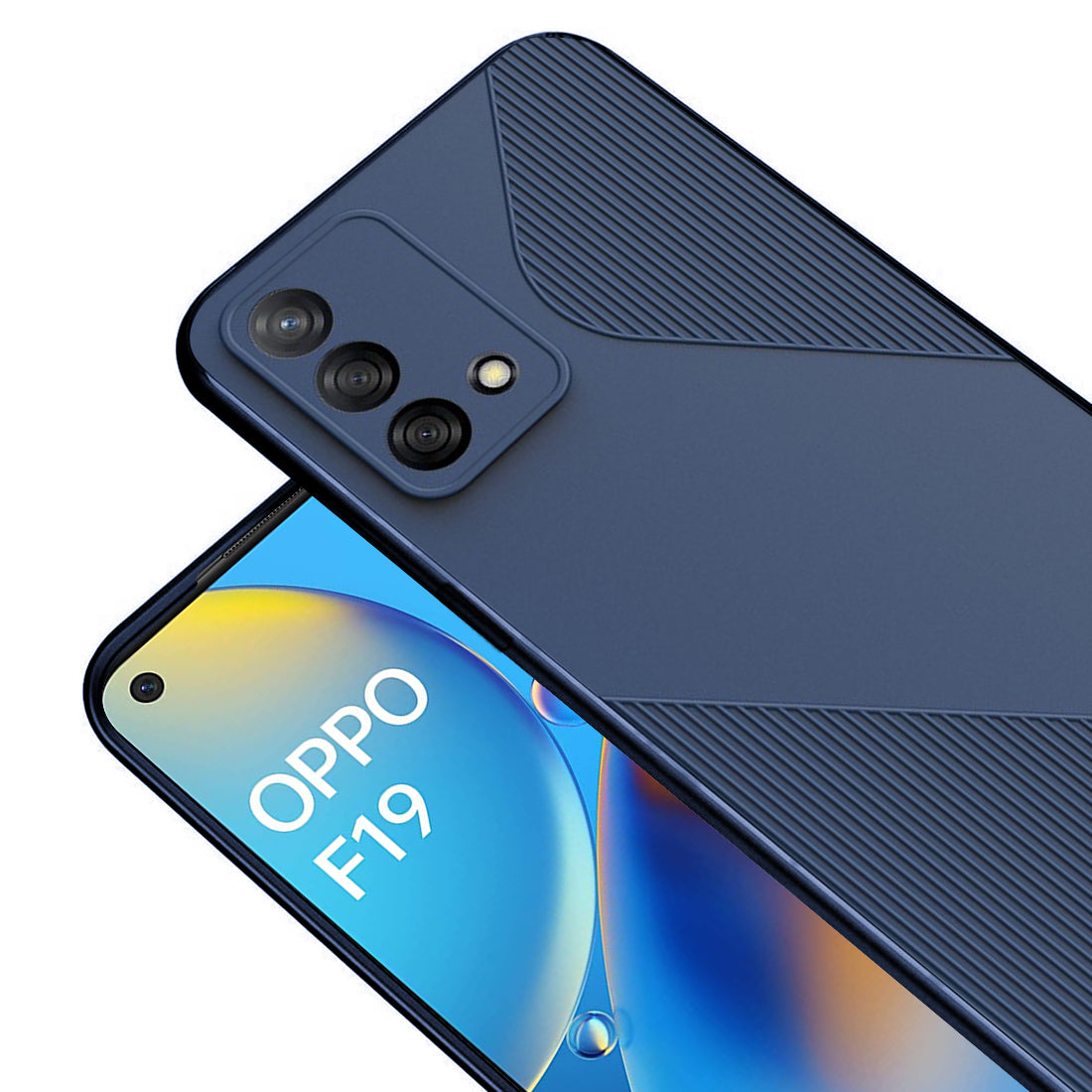 S-Style Matte TPU Back Cover for Oppo F19