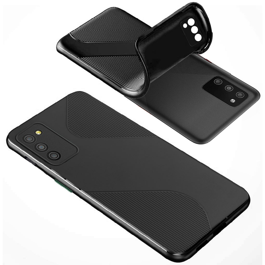 S-Style Matte TPU Back Cover for Samsung Galaxy M02s / F02s