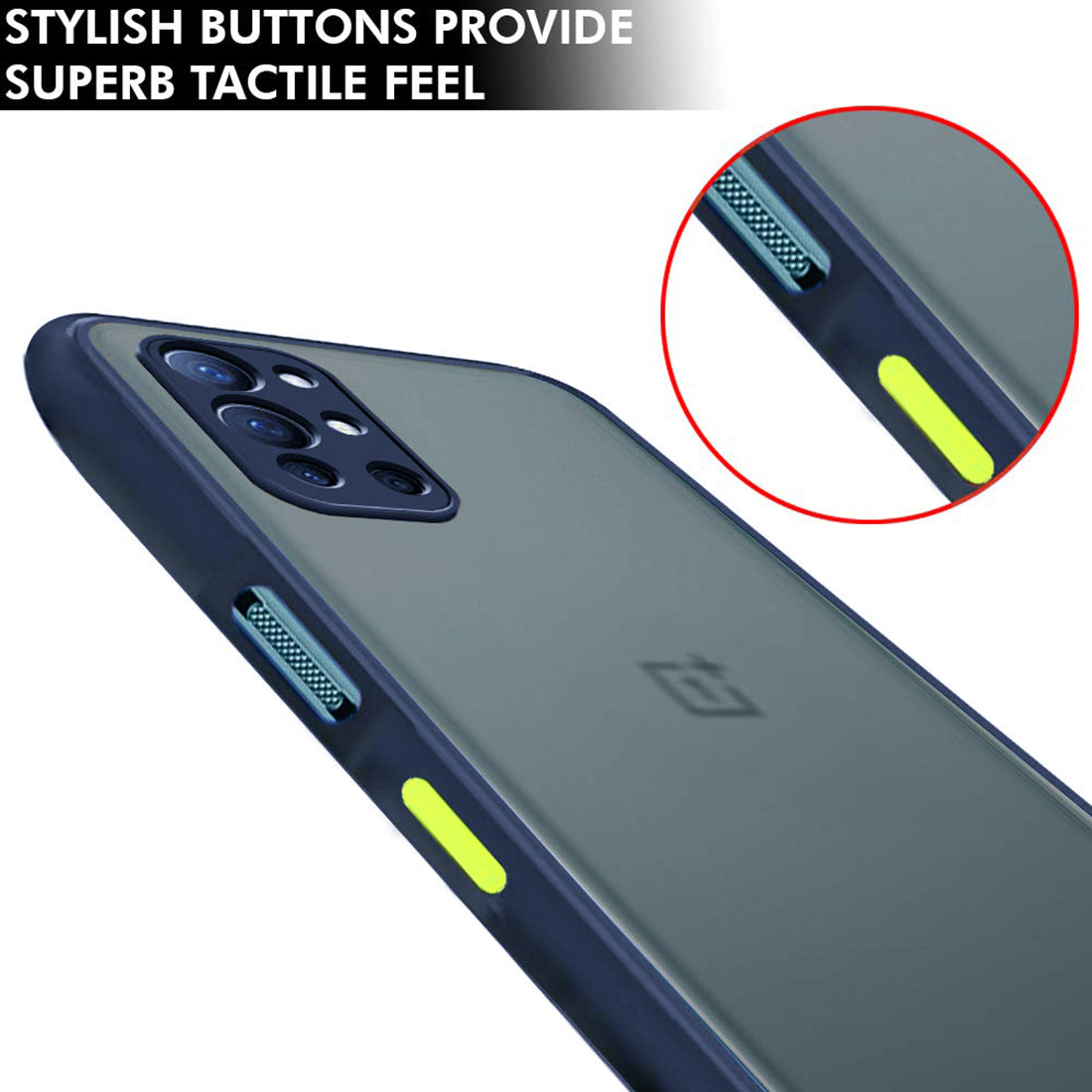 Smoke Back Case Cover for OnePlus 9R