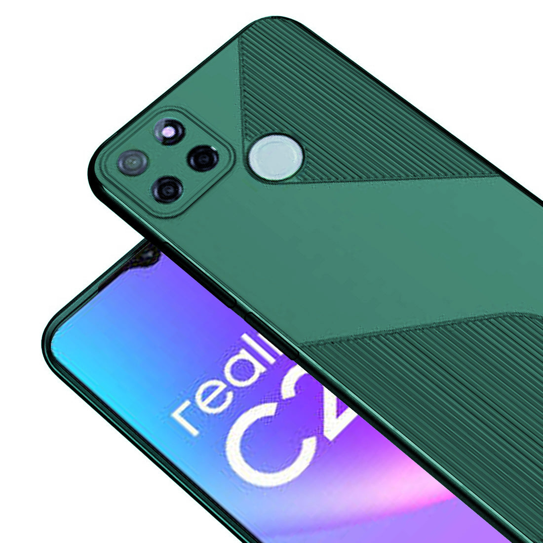 S-Style Matte TPU Back Cover for Realme C12 / C15 / C25 / Narzo 20 / Narzo 30A