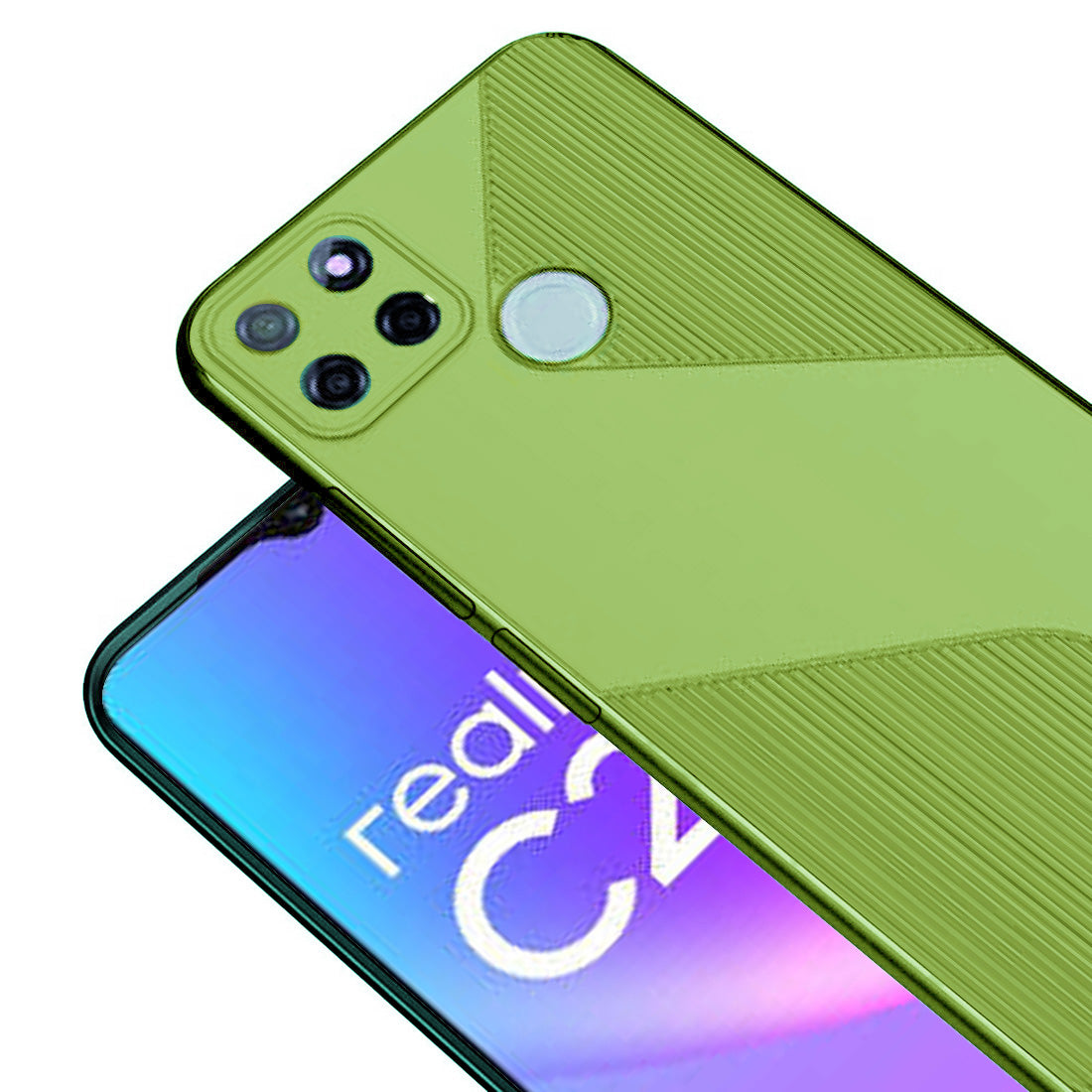 S-Style Matte TPU Back Cover for Realme C12 / C15 / C25 / Narzo 20 / Narzo 30A