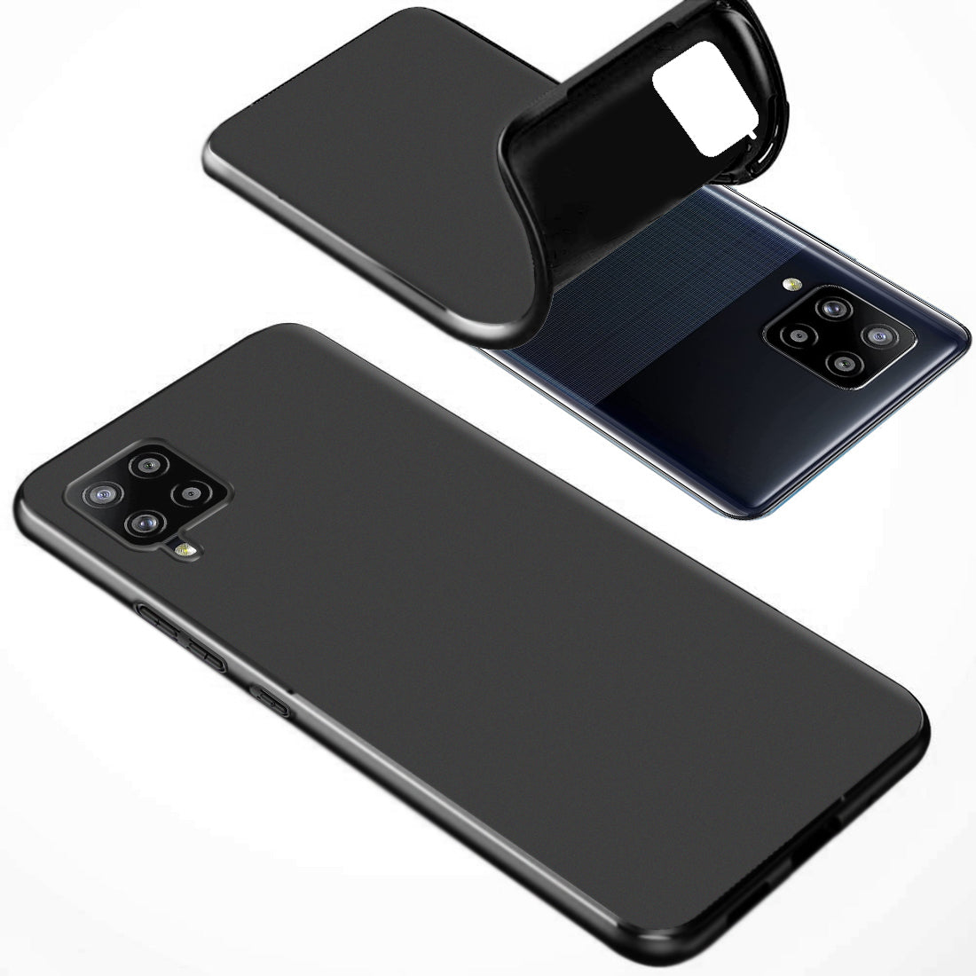 Matte Finish TPU Back Cover for Samsung Galaxy M42 5G / A42 5G