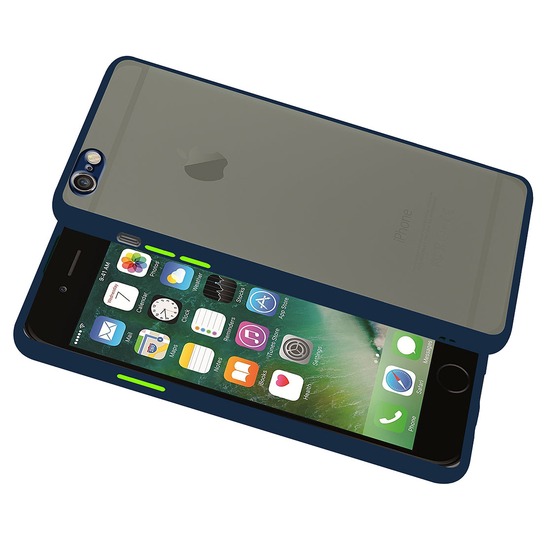 Smoke Back Case Cover for Apple iPhone 6 / 6S