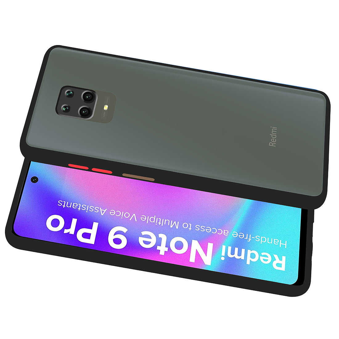 Smoke Back Case Cover for Mi Redmi Note 9 Pro / Redmi Note 9 Pro Max / Poco M2 Pro