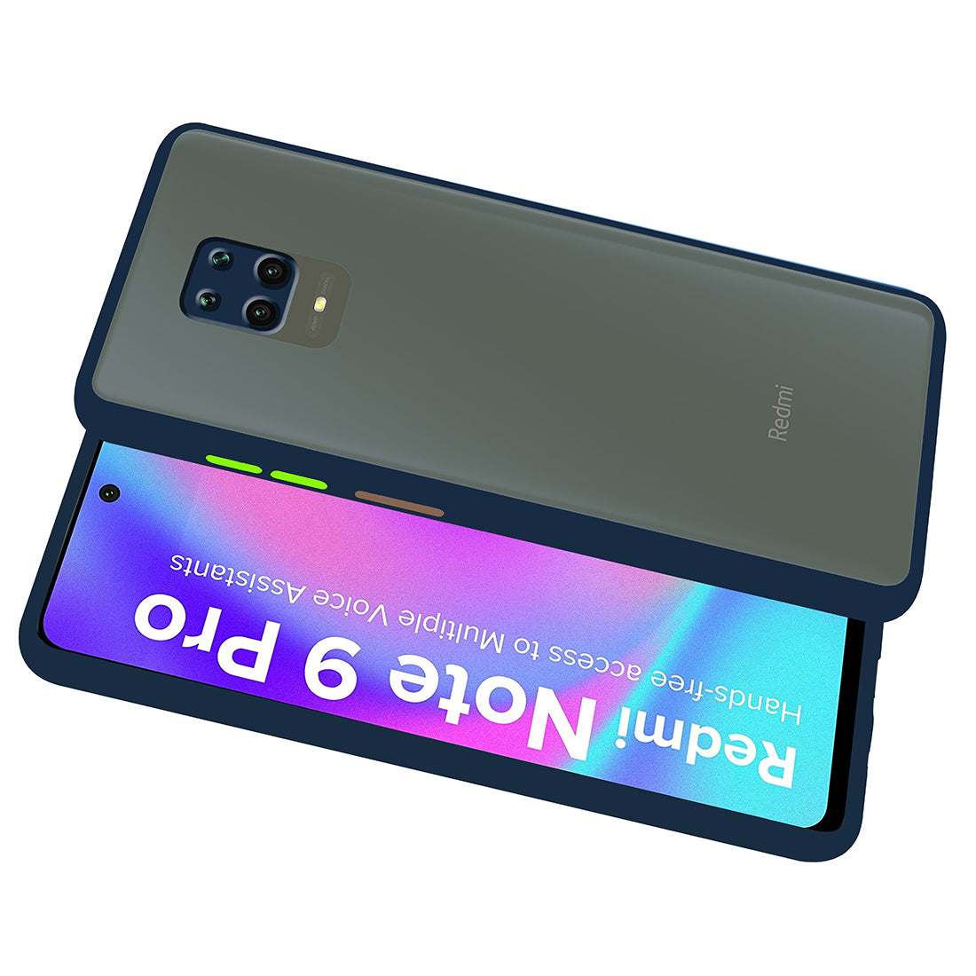 Smoke Back Case Cover for Mi Redmi Note 9 Pro / Redmi Note 9 Pro Max / Poco M2 Pro