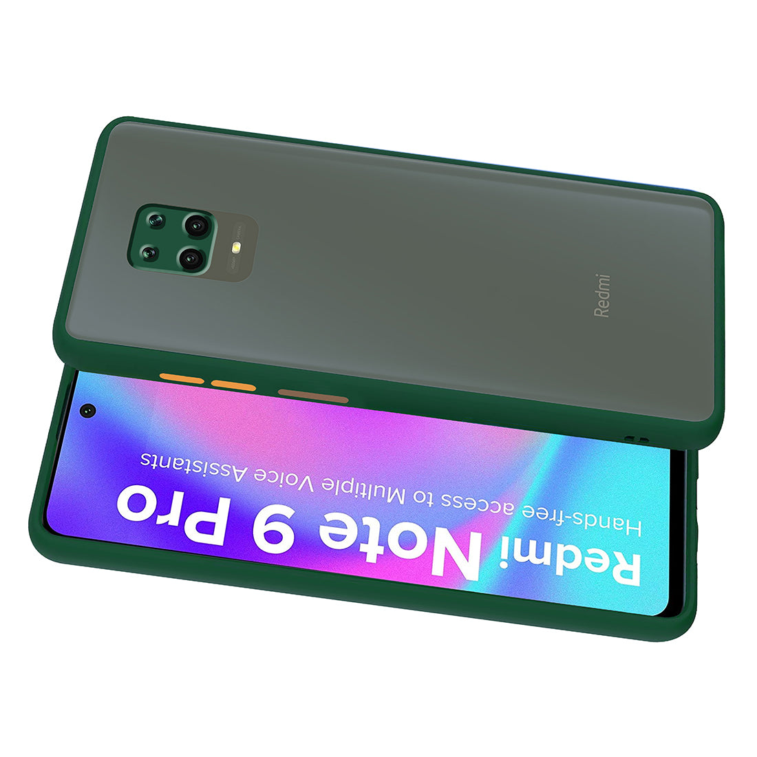 Smoke Back Case Cover for Mi Redmi Note 9 Pro / Redmi Note 9 Pro Max / Poco M2 Pro