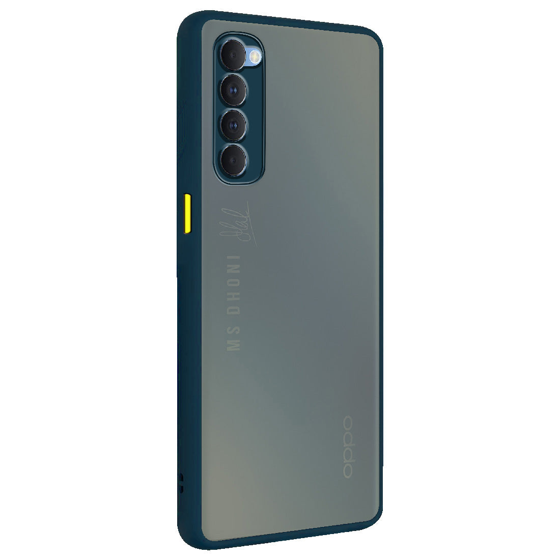Smoke Back Case Cover for Oppo Reno 4 Pro