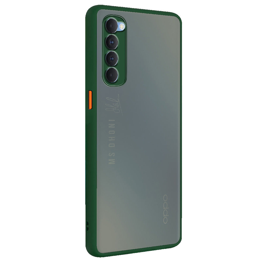 Smoke Back Case Cover for Oppo Reno 4 Pro