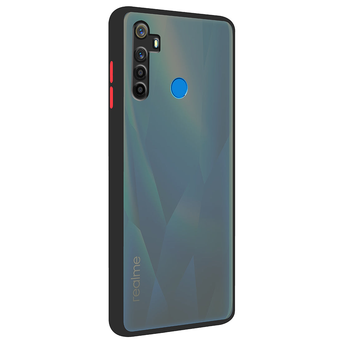 Smoke Back Case Cover for Realme 5 / Realme 5s / Realme 5i / Narzo 10