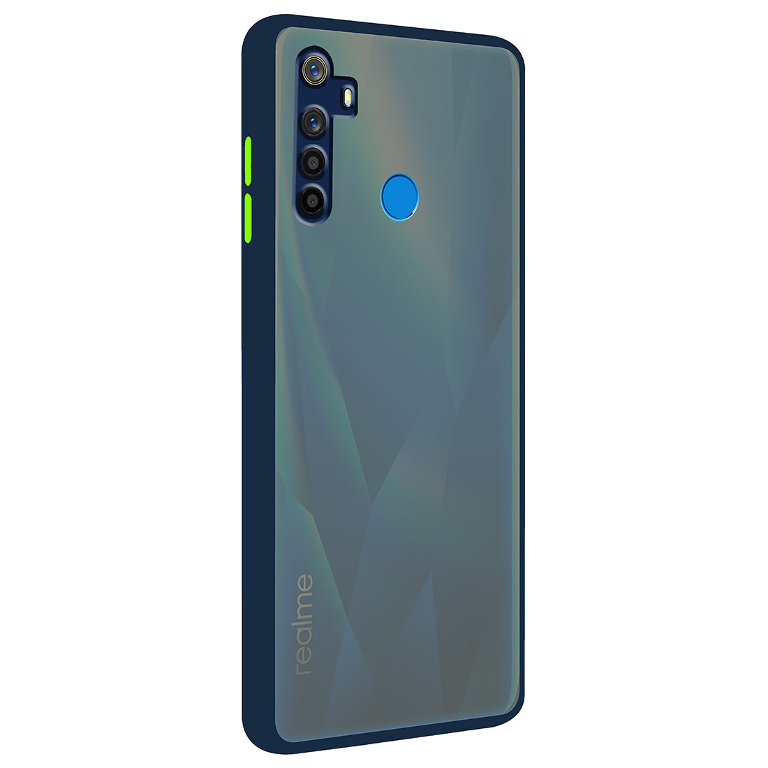 Smoke Back Case Cover for Realme 5 / Realme 5s / Realme 5i / Narzo 10