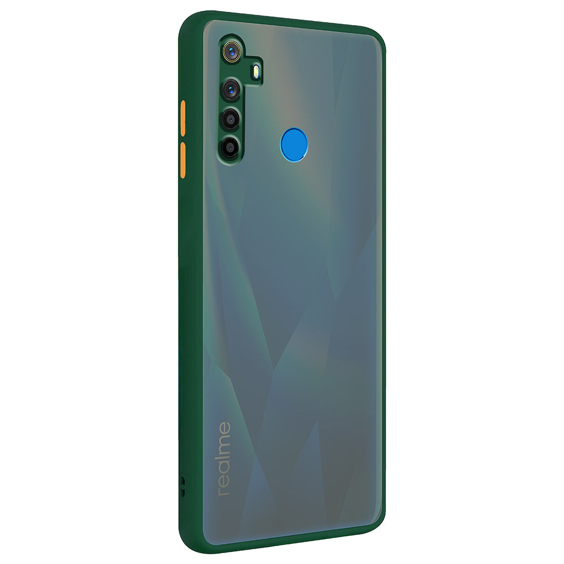 Smoke Back Case Cover for Realme 5 / Realme 5s / Realme 5i / Narzo 10