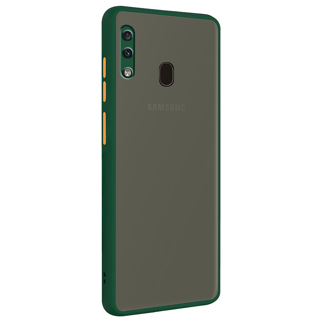 Smoke Back Case Cover for Samsung Galaxy A20