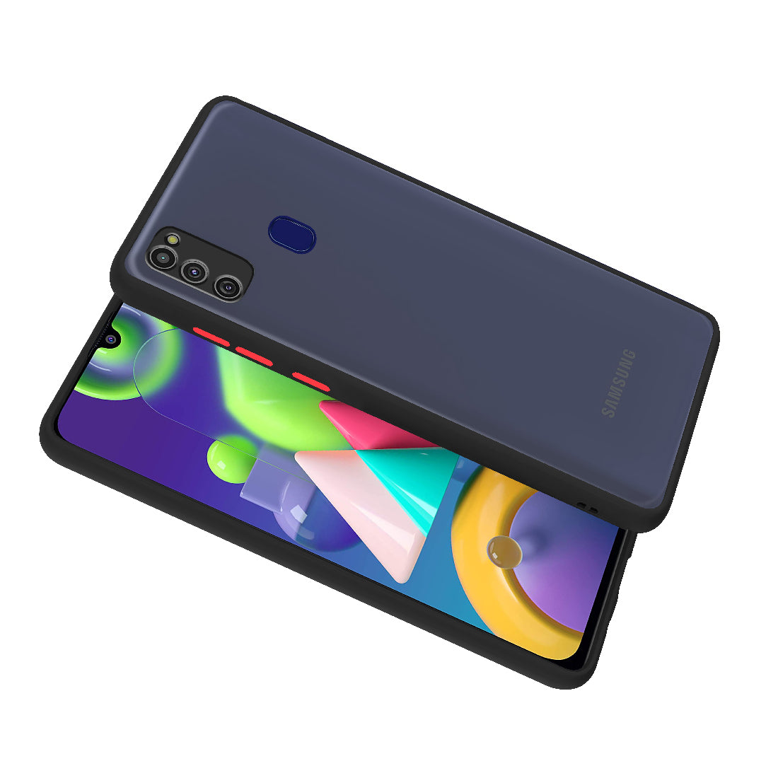 Smoke Back Case Cover for Samsung Galaxy M21 / M30s